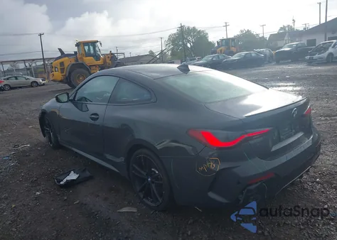 2021 BMW M440I xDrive from USA, damaged, VIN WBA13AR03MCF54075